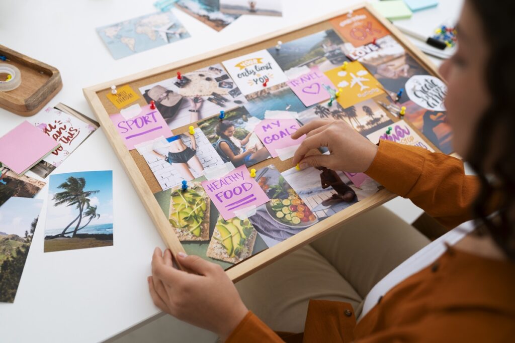 vision board evento emprendedores