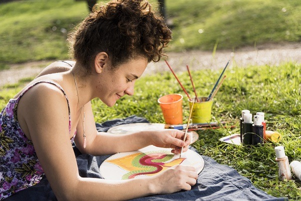 mindfulness naturaleza arte